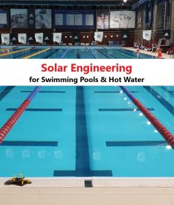 Olympic commercial solar swimming pool heating